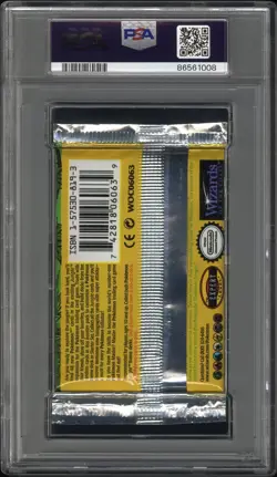 PSA 10 Gem Mint 1999 Pokemon Jungle 1st Edition Booster Pack Flareon Art Sealed - Image 2