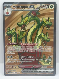 Hydrapple EX 2024 Stellar Crown Double Rare Holo English 156/142 Pokemon TCG - Image 1