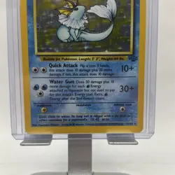 1999 Pokemon Jungle Vaporeon Holo #12/64 Clean Condition - Image 3