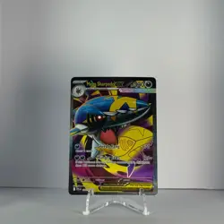 MEGA SHARPEDO EX 113/094 ULTRA RARE PHANTASMAL FLAMES POKEMON NEAR MINT - Image 2