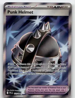 PUNK HELMET 121/094 ULTRA RARE PHANTASMAL FLAMES POKEMON NEAR MINT - Image 2