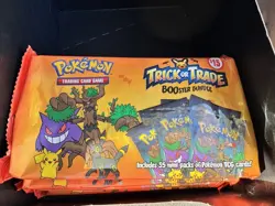 Pokemon TCG: 2024 Trick or Trade BOOster Bundle SEALED NEW 2024 - 35 Mini Packs - Image 1