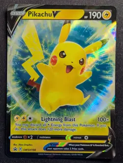Pikachu V - SWSH198 Black Star Promo (Pokemon) - Image 1