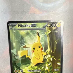 Pokemon Pikachu EX Secret Rare Holo 276/217 Ascended Heros English - Image 3