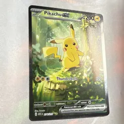 Pokemon Pikachu EX Secret Rare Holo 276/217 Ascended Heros English - Image 4