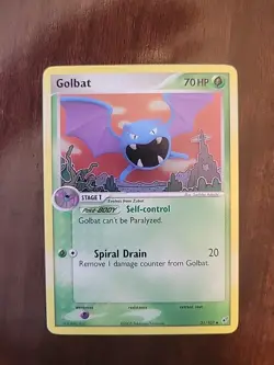 Golbat 31/107 - Pokemon EX Deoxys - LP - Image 1
