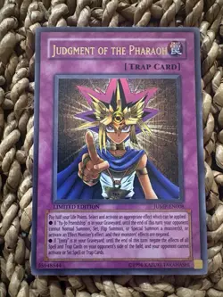 Judgment of the Pharaoh JUMP-EN008 Ultra Rare Limited Edition LP - Image 1