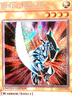 yugioh Blade Knight CT1-EN002 Secret Rare Limited Edition Near Mint - Image 4