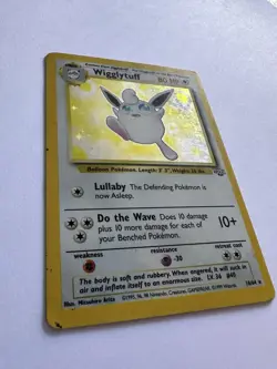 🌱 Pokemon TCG Wigglytuff Jungle Card Holo 16/64 Rare Unlimited Excellent ⭐ - Image 2