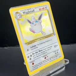 Wigglytuff 16/64 Holo Jungle Set Pokemon Card WOTC LP EXCELLENT - Image 2