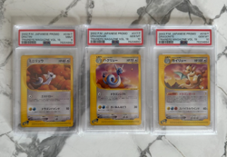 PSA 9/10 Dratini Dragonair Dragonite Trainers Magazine Vol 19 T 2002 Sequential! - Image 1