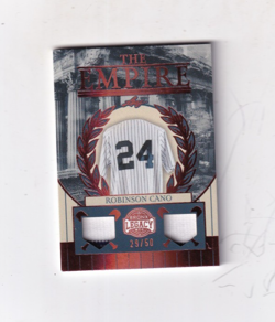 2025 ROBINSON CANO LEAF BRONX LEGACY DUAL GU JERSEY 29/50 NEW YORK YANKEES - Image 1