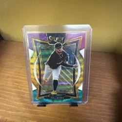 2025 Panini Select - Concourse Paul Skenes #28 Tri-Color Prizm - Image 1