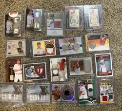 Topps Joey Votto Game-Used Memorabilia Card Lot of 19 Cincinnati Reds - Image 1