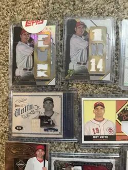 Topps Joey Votto Game-Used Memorabilia Card Lot of 19 Cincinnati Reds - Image 2