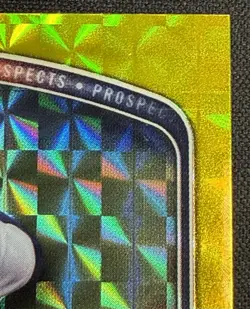 2025 Bowman Draft - Chrome JJ Wetherholt #BDC-145 Yellow Geometric Refractor /75 - Image 3