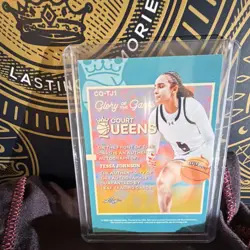 Leaf Court Queens Glory of the Game Tessa Johnson 07/40 Authentic Autograph - Image 2