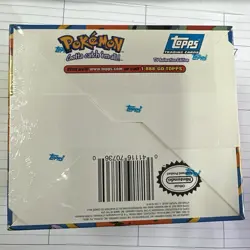 Topps Series 2 English Booster Box Pokemon 2000 Blue Label New Factory Sealed - Image 4