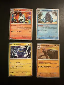 Pokemon TCG Lot - Black Bolt - Lot of 4 Holo Mint Condition - Image 1