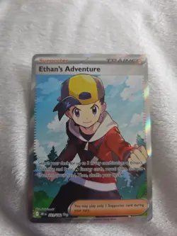 Pokemon TCG Ethans Adventure 221/182 Destined Rivals NM - Image 1