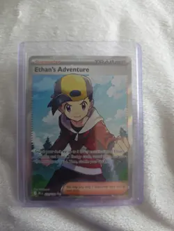 Pokemon TCG Ethans Adventure 221/182 Destined Rivals NM - Image 3
