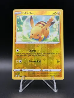 Pokemon Sword & Shield - Pikachu 065/202 Cosmos Reverse Holo - Image 1