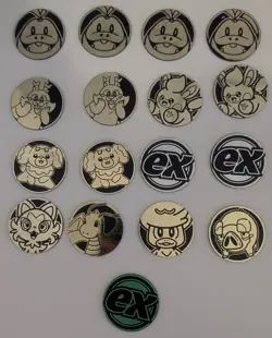 Pokemon TCG Official Large Flipping Coins - Image 1