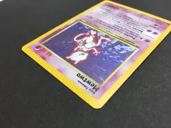 Pokemon Mewtwo 10/102 Base Set HOLO 1999 2000 LP - Image 4