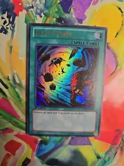 Heavy Storm LCYW-EN284 Ultra Rare 1st Moderately Played - Image 2