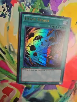 Heavy Storm LCYW-EN284 Ultra Rare 1st Moderately Played - Image 3