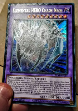 Yu-Gi-Oh! Ultimate Rare Style Elemental Hero Chaos Neos - Image 2