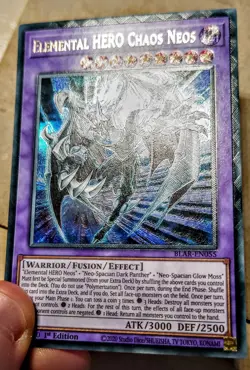 Yu-Gi-Oh! Ultimate Rare Style Elemental Hero Chaos Neos - Image 3