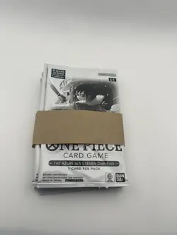 OP14 The Azure Sea’s Seven Dash Pack SEALED x12 - One Piece Card Game Box Topper - Image 1