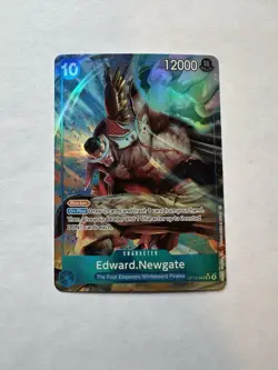 Edward Newgate (Alt Art) OP13-042 SR Carrying On His Will - ONE PIECE ENGLISH NM - Image 1