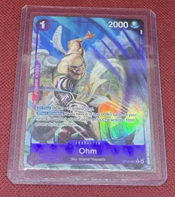 Ohm Alternate Art Rare OP15-061 One Piece NM - Image 3