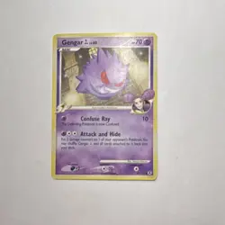 Pokemon Gengar GL 40/111 Rising Rivals Regular Uncommon Basic 70 HP SP Card - Image 1