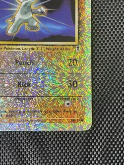 Pokemon TCG Machop Reverse Holo Card 79/110 Legendary Collection DMG - Image 4