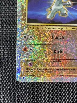 Pokemon TCG Machop Reverse Holo Card 79/110 Legendary Collection DMG - Image 5