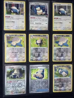 Lot of 124 Pokemon Card Collection-Snorlax, Gengar & More (Binder NOT Included) - Image 2