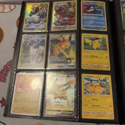Pokemon Card Lot V VMAX EX Full Art Holo Rare GX Binder Collection - Image 4