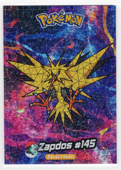 POKEMON - CRYSTAL CARD COLLECTION * ZAPDOS - CRACKED ICE HOLO - Image 1