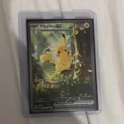 Pokemon Pikachu EX 276/217 Basic Card 200 HP 120 Attack Lightning TCG - Image 1