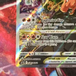 Pokemon Charizard VSTAR SWSH262 Promo Holo Vstar Fire 280 HP 320 Power Card - Image 4