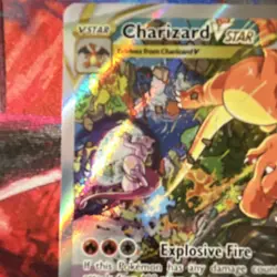 Pokemon Charizard VSTAR SWSH262 Promo Holo Vstar Fire 280 HP 320 Power Card - Image 5