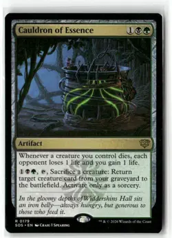 Cauldron Of Essence Secrets of Strixhaven MTG Magic NM Regular - Image 1