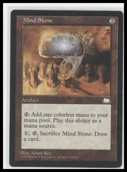 Mind Stone – Weatherlight | MTG Artifact Mana Rock | Vintage Magic - Image 1