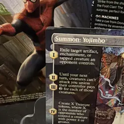 Summon: Yojimbo (Borderless) Commander: Final Fantasy MtG 0196 - Image 2