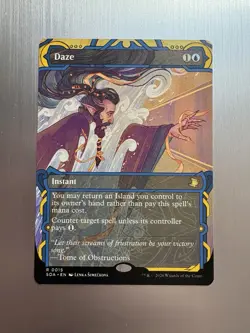 Daze - 15 - MTG: Secrets of Strixhaven - Borderless - Regular - Image 1