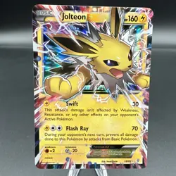 Pokemon Jolteon-EX Holo Rare TCG Card Generations 28/83 - Image 1