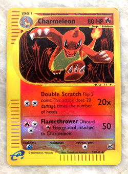 2002 Pokemon Charmeleon Expedition Base Set 73/165 Uncommon Regular 80HP English - Image 1